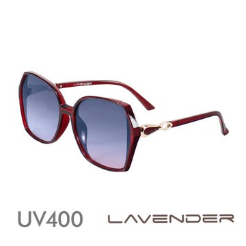 Lavender偏光片太陽眼鏡 雫系列 9266 星光紅