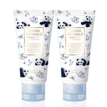 OHANA MAHAALO 烏龍胖達潤澤療癒護手霜50gX2入