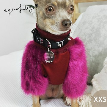 澳洲eye of dog 人造皮草 寵物衣服 狗狗衣服 醬果梅 XXS