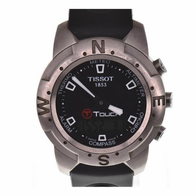 △ 【TISSOT】ティソ T-タッチ クロノグラフ Z251/351-1 チタン