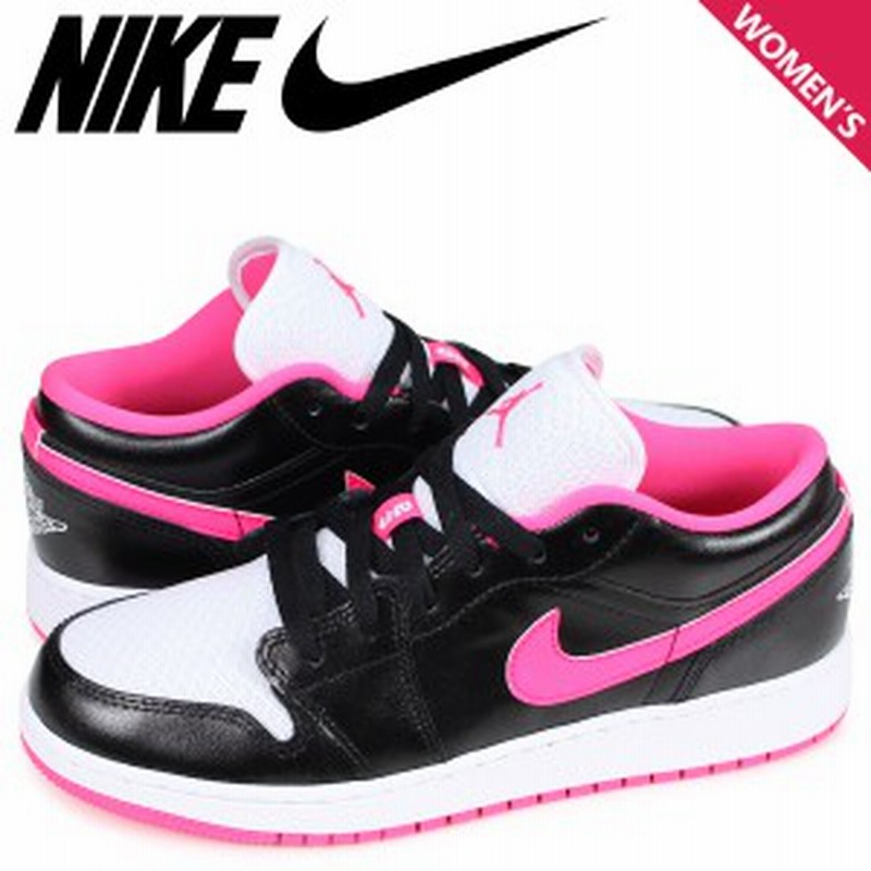 Nike Air Jordan 1 Low Gs ナイキ エアジョーダン1 スニーカー レディース ブラック 黒 554723 061 通販 Lineポイント最大1 0 Get Lineショッピング