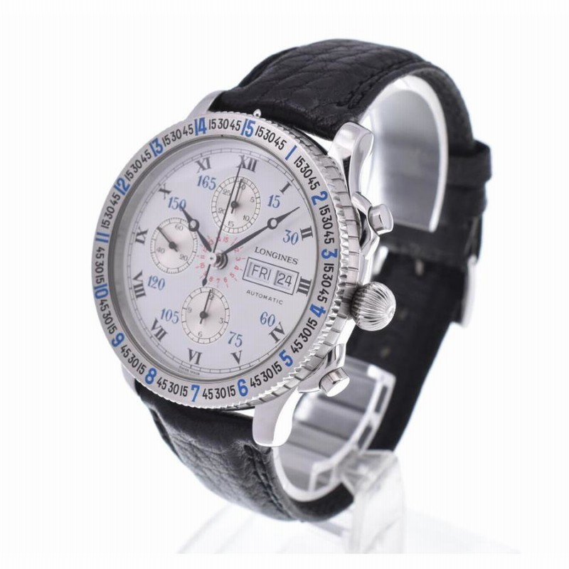 A2487 ロンジン LONGINES L2.602.4 ☆美品【LONGINES】ロンジン リンドバーグ アワーアングル L2