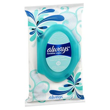 Always Feminine Wipes Fresh & Clean 32 Each by Always