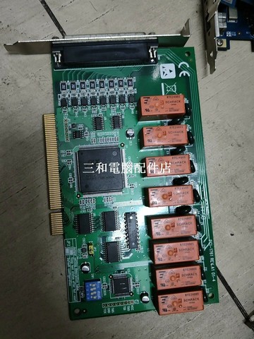 PCI-1761 REV.A1 工業級拆機板 01-4 兼容性廣 實驗室工程師必備【三和電腦配件店】