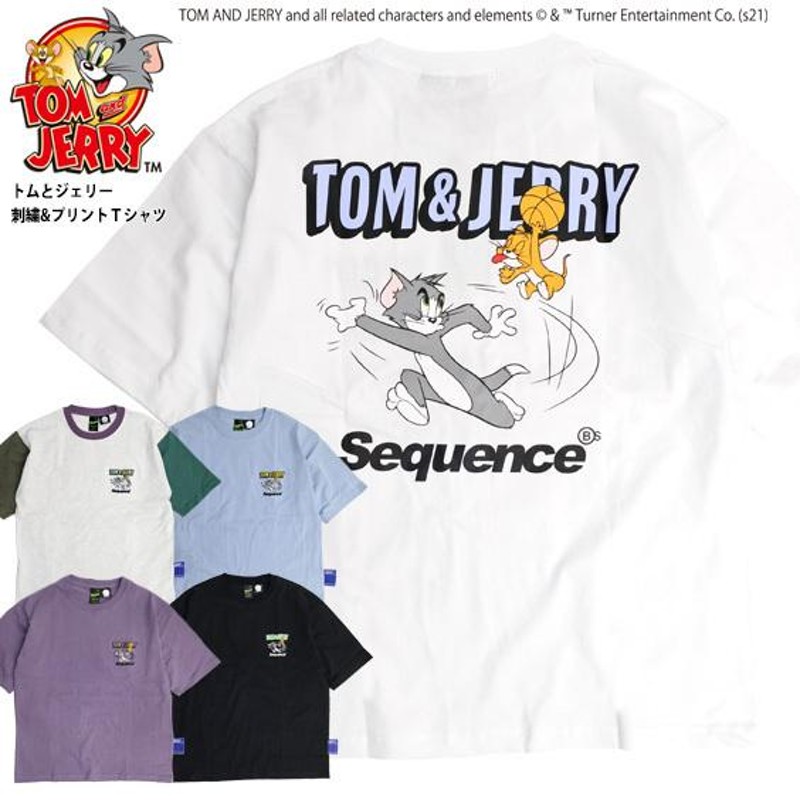 トムとジェリー Tシャツ TOM and JERRY Sequence 2021SS