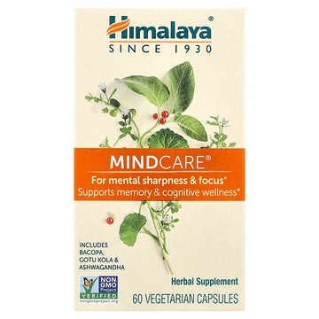 Himalaya, MindCare®，60 粒素食膠囊