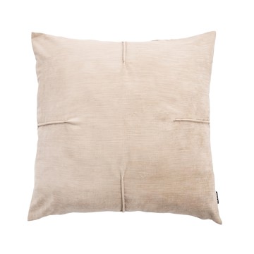 HOLA 和樂家居 立體壓摺抱枕套 150g  50 x 50cm  芒草棕