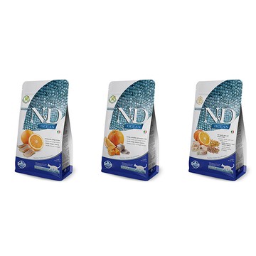 Farmina法米納-OC海洋貓糧 300g 貓飼料 低穀 無穀 南瓜 低卡結紮貓 全齡貓 成貓飼料