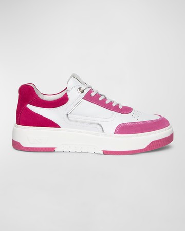 Colorblock Clean Retro Low-Top Sneakers