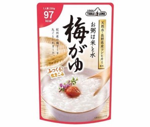 丸善食品工業 テーブルランド 梅がゆ 250gパウチ×24(12×2)袋入×(2ケース)｜ 送料無料