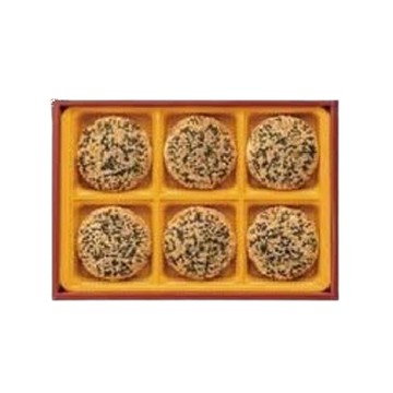【順成蛋糕】中秋禮盒-S3(椒香芝麻酥6入)