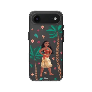 iPhone Air Clear (相機按鈕) 酷墨灰 - 迪士尼-公主系列 Disney Princess - 莫娜公主