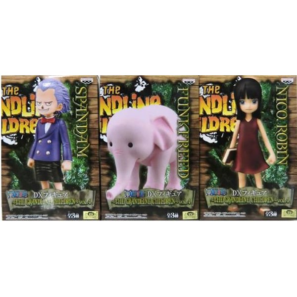 未開封 Vol 4 3種セット スパンダム ファンクフリード ロビンone Piece ワンピース グランドラインチルドレン Grandline Children Dxフィギュア グラ 通販 Lineポイント最大0 5 Get Lineショッピング
