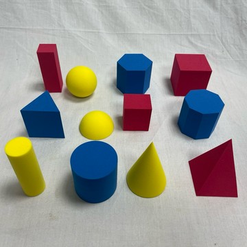 [DAYEHFOAM]12型EVA FOAM幾何形體教學組（罐裝）