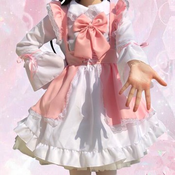 日系反串洛麗塔大佬服裝男子女裝短裙洋裝cosplay女仆女傭服