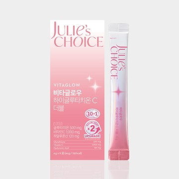 julie's choice Vitaglow High Glutathione C Double 10+1 Sticks (11-day supply)