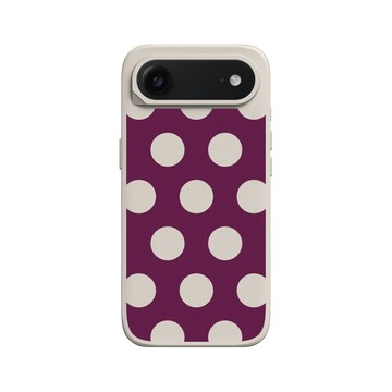 iPhone Air SolidX 貝殼灰 - Pattern Play - 莓果圓點