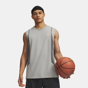 【UNDER ARMOUR】UA 男 Curry Training 籃球背心_6010919-069