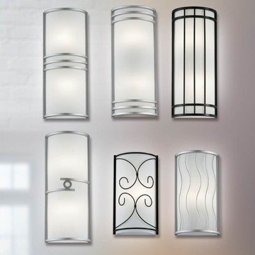 現代簡約玻璃造型壁燈  38-83441、83442、83443、83444、83445、83446