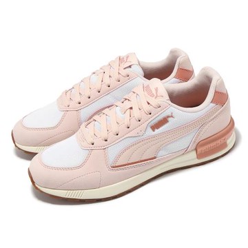 Puma 休閒鞋 Graviton 男鞋 女鞋 粉 橘 緩衝 復古 膠底 38073864