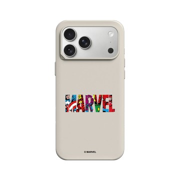 iPhone 17 Pro Max SolidX 貝殼灰 - 迪士尼-漫威 Marvel - 漫威Logo-藝術標誌