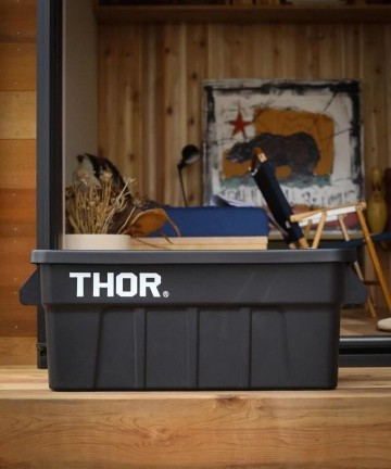 Detail Thor Large Totes With Lid Storage Box (Black/22L) - Shop goodforit  Storage - Pinkoi