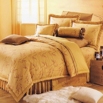 艾莉絲-貝倫 花戀物語 100%純棉 雙人特大薄被套床包四件組