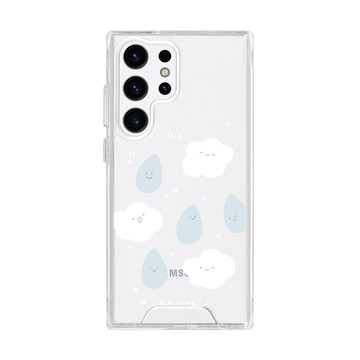 【獨家設計】滴答雨季防摔透明SAMSUNG手機殼