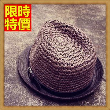 爵士帽小禮帽-圓頂鏤空編織復古韓版休閒時尚男帽子3色67e36【獨家進口】【米蘭精品】