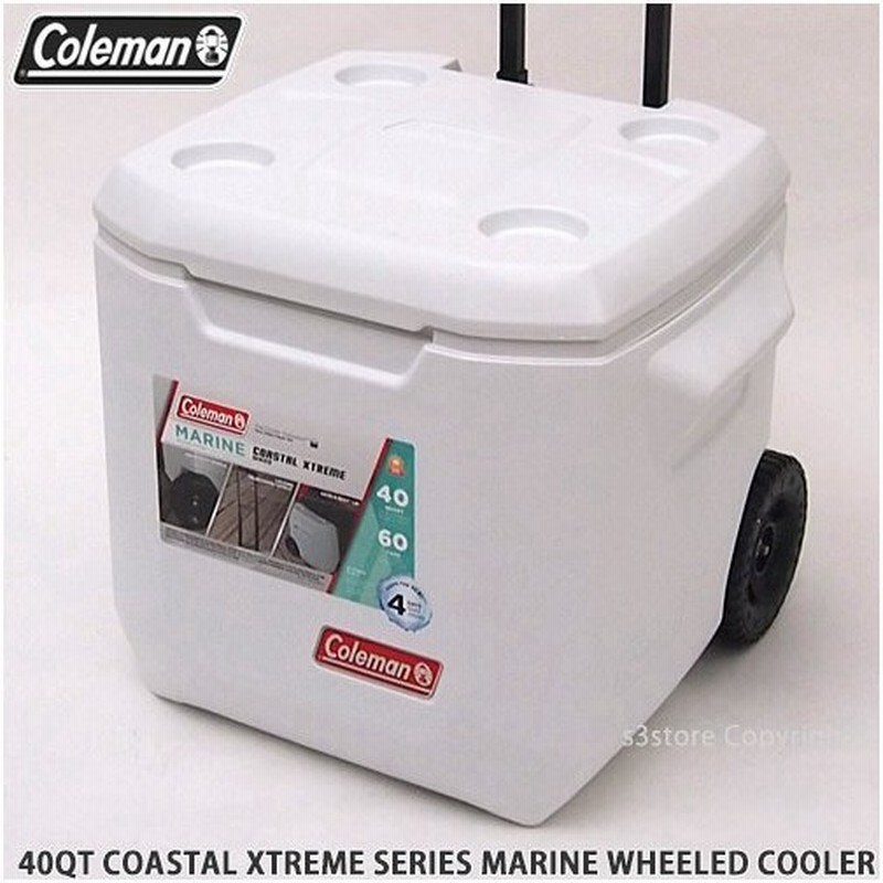 コールマン コースタル エクストリーム マリン ウィール クーラー Coleman 40qt Coastal Xt Marine Wheeled Cooler カラー Wht サイズ 40qt 通販 Lineポイント最大0 5 Get Lineショッピング