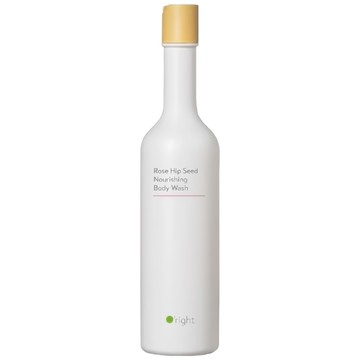 O'right 歐萊德 玫瑰果潤澤沐浴乳 400mL 柔軟淨膚 深層滋養  1瓶