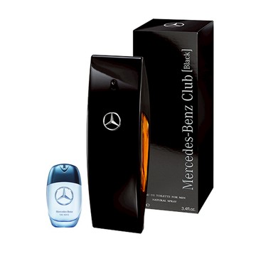 限時加碼贈賓士帽【Mercedes-Benz 賓士】闇黑騎士男性淡香水100ml(贈隨機小香乙瓶)