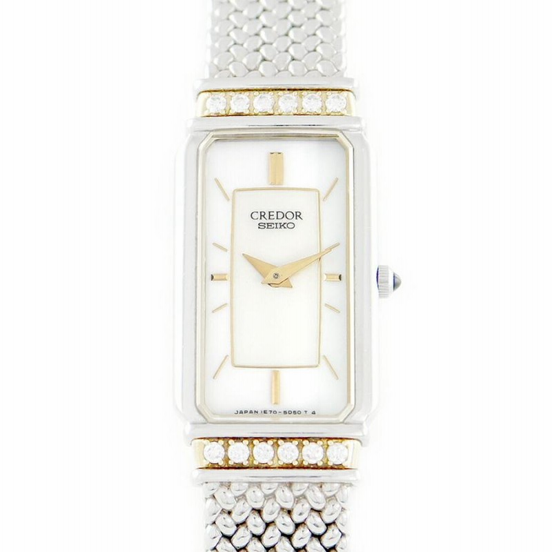 【電池交換済】SEIKO CREDOR クレドール 腕時計 1E70-0CP0 電池交換済】SEIKO CREDOR クレドール 腕時計 1E70-0CP0 【公式通販】