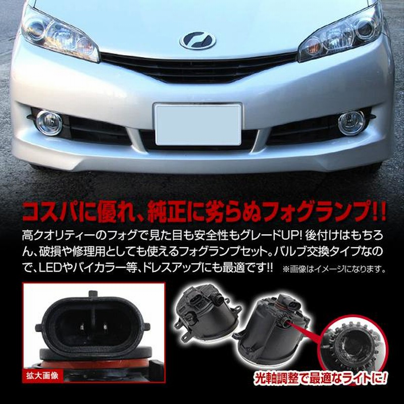 トヨタ ウィッシュ WISH 20系 前期/後期対応 H21/4〜H29/10