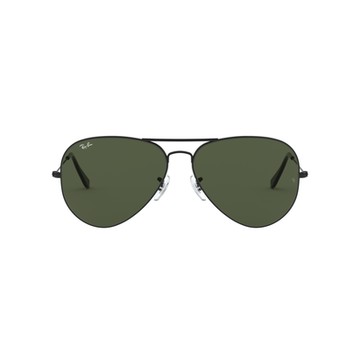 Ray Ban l 經典雙槓飛官框太陽眼鏡 墨綠/黑