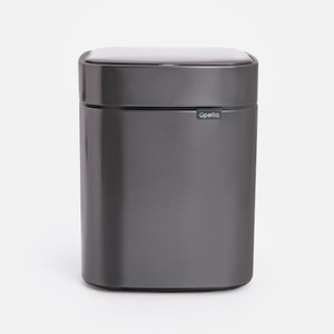 Upella凝露方形感應垃圾桶8L-深空灰