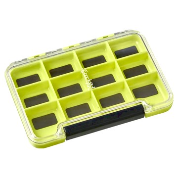 Gamakatsu 宵姬 薄型 防水 LE-506 Set 12格 磁吸 汲頭鉤收納盒  140 x 95 x 16mm  1個