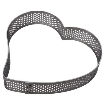 AHA 一法 桃心網洞塔圈  4吋  1個