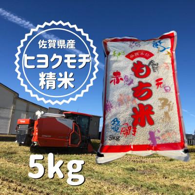 ふるさと納税 江北町 令和5年産ヒヨクモチ　5kg