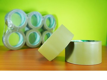 北極熊 PCT6014F PVC布紋膠帶 封箱膠帶 (60mm*14Y) (6捲入)