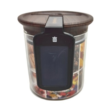 oceanrich 歐新力奇 記憶密封罐  透明色 + 棕色  1個