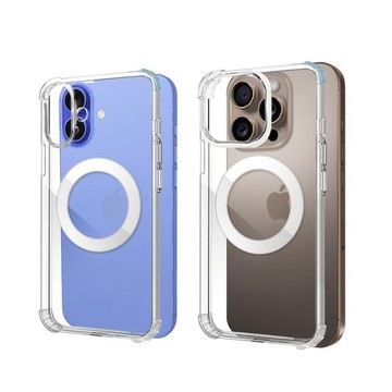 Timo iPhone 16 Pro Max /16 Pro /16 Plus /16 /16e&17e通用 系列 MagSafe磁吸防摔透明手機保護殼