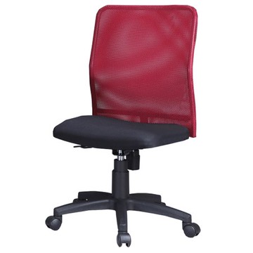 《C&B》凱維絲時尚網布電腦椅熱情紅