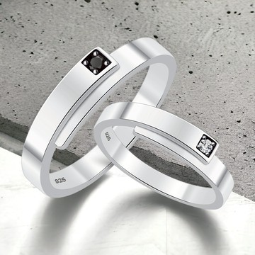 925純銀情侶對戒．戒指．尾戒．客製刻字