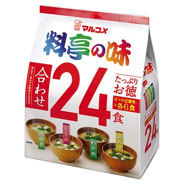 Marukome 綜合味噌湯 Set 4種口味 x 6包  432g  1袋