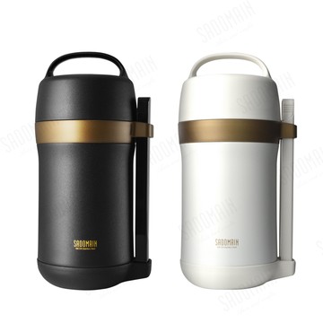【仙德曼 SADOMAIN】316不鏽鋼三層真空斷熱保溫提鍋(1.5L)附304#環保筷