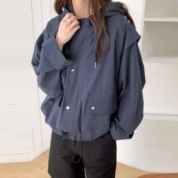 正韓外套 連帽夾克外套EPC1077-創翊韓都