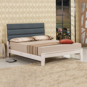 AS DESIGN雅司家具-三采5尺貓抓皮床台-153x203x106cm