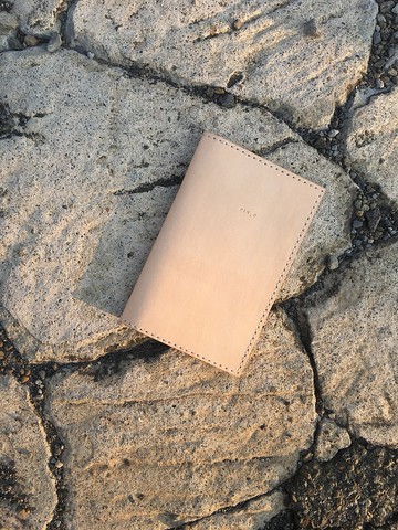 Simple │護照套_植鞣革原色