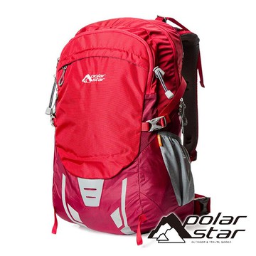 【PolarStar】透氣網架背包30+5L『紅色』P18745